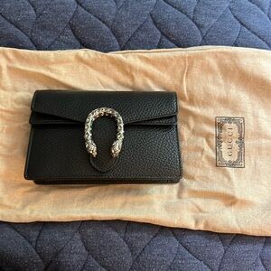 Super Mini Black Dionysus Gucci Bag - LIKE NEW